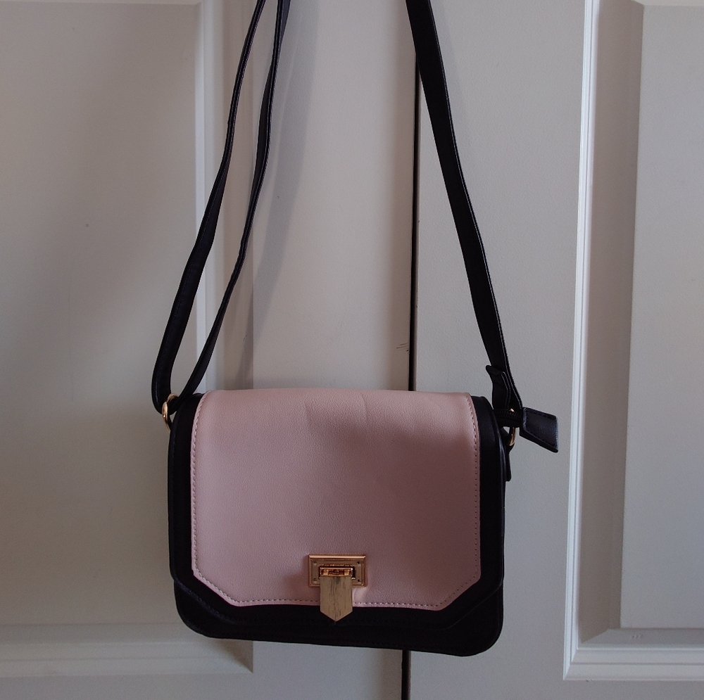 Pink & Black Purse